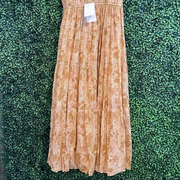 NWT ULLA JOHNSON Cordelia Dress in Meadow Size 10 - Picture 7 of 11